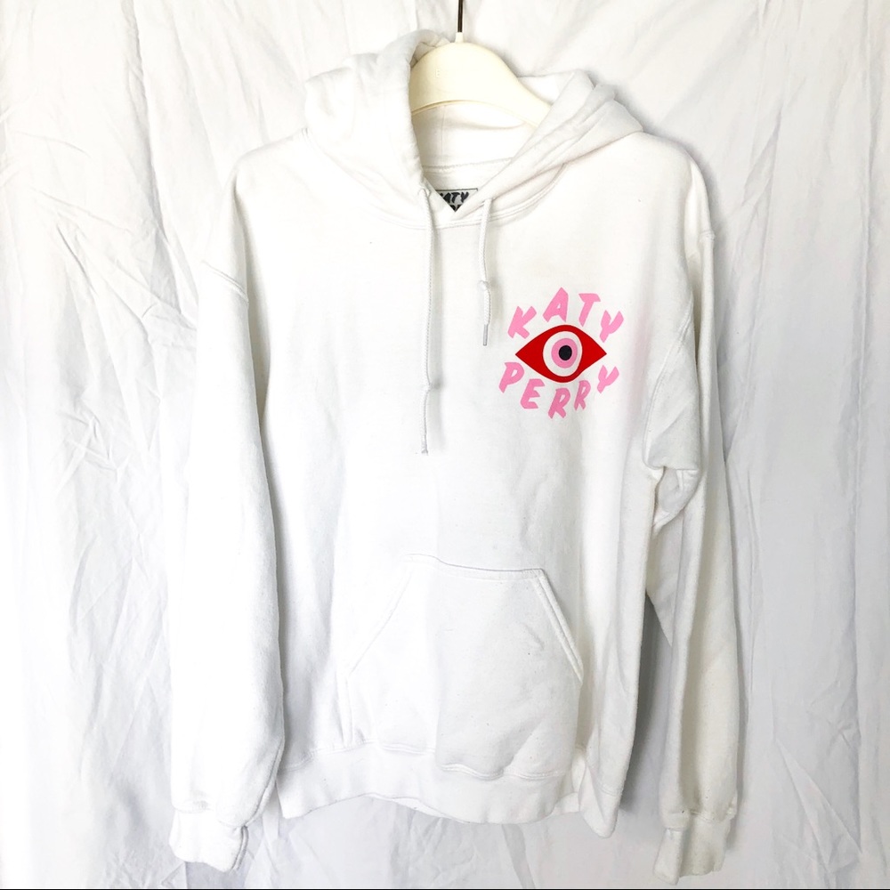 Katy Perry White Concert Hoodie Size S